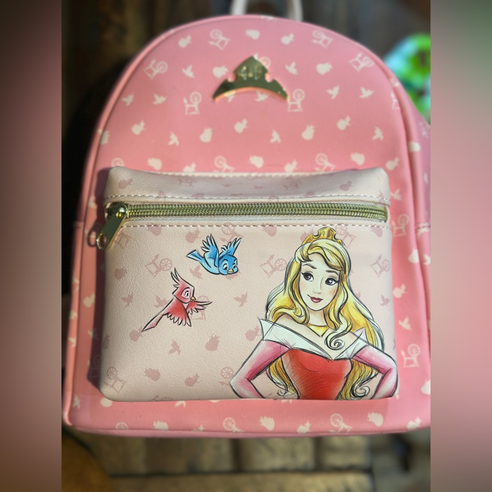 Sleeping beauty mini backpack
